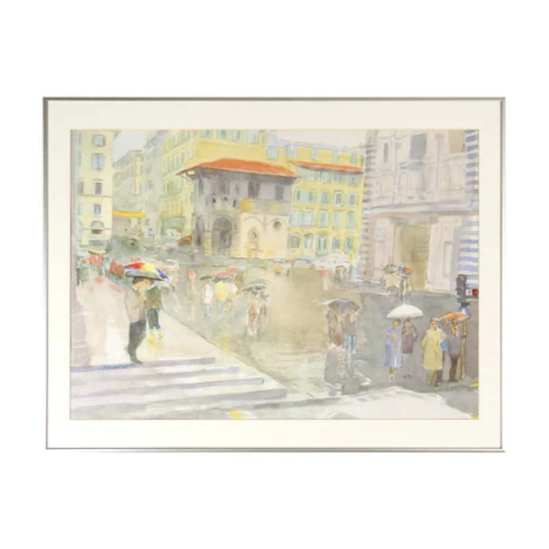 Florence in de regen