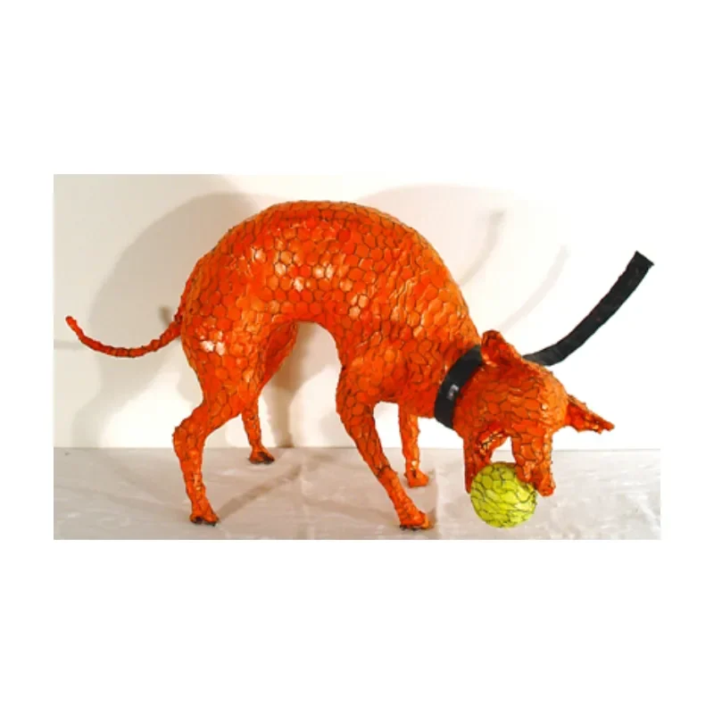 Oranje hond