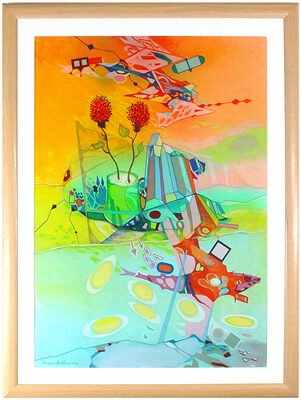 De Kerk ,de Bron, de Visvijver